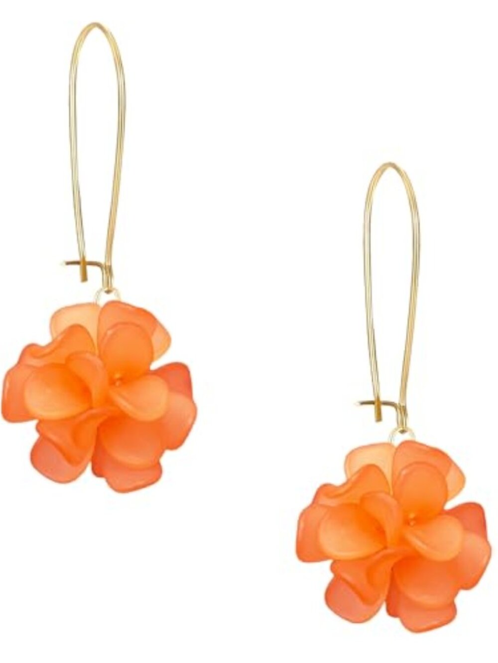 Unique Handmade Bohemian Flower Dangle Drop Earrings Floral Stud Earrings